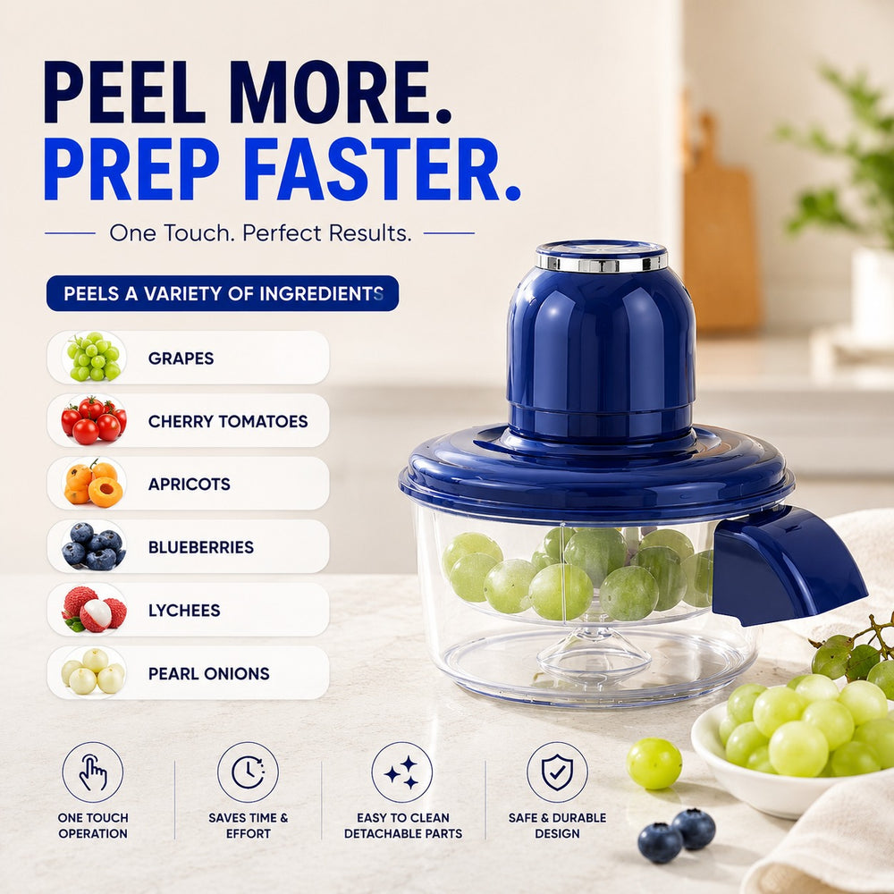 Automatic Electric Fruit & Vegetable Peeler – Fast & Effortless Peeling Machine